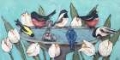 Picture of GARDEN BIRD BATH PARTY III