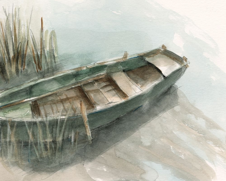 Picture of ABANDONED ROW BOAT I