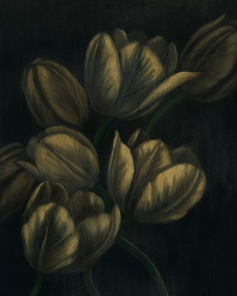 Picture of GILDED TULIPS I