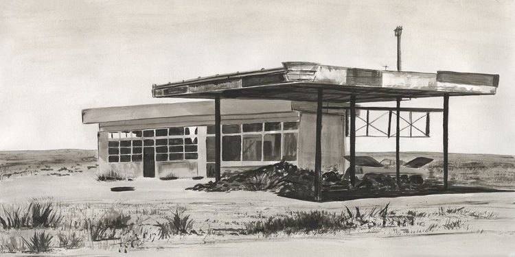 Picture of DESERTED INK STUDY III