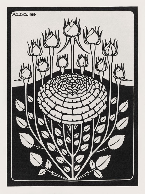 Picture of DE GRAAG GRAPHIC BOTANICALS II