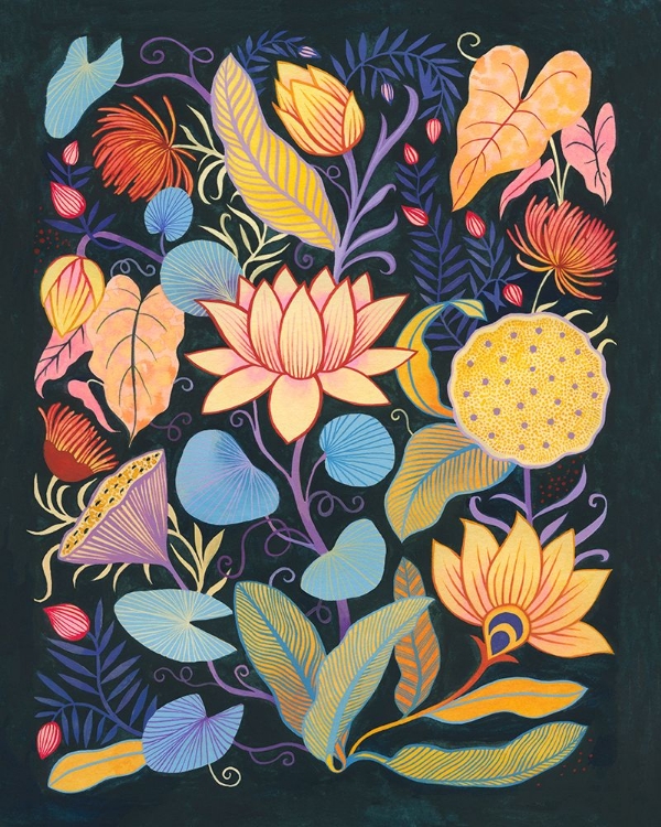 Picture of LOTUS DARK DREAM I