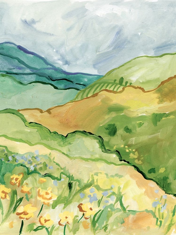 Picture of MEADOW WITH ROLLING HILLS II