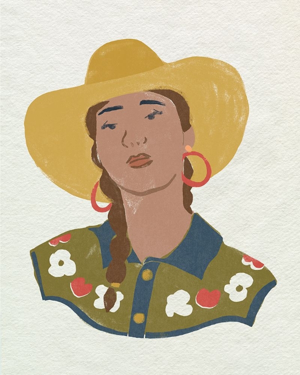 Picture of PAPER COWGIRL IV