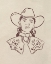 Picture of COWGIRL CAMEO I