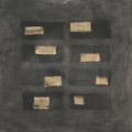 Picture of WASHED BLACK SQUARES II