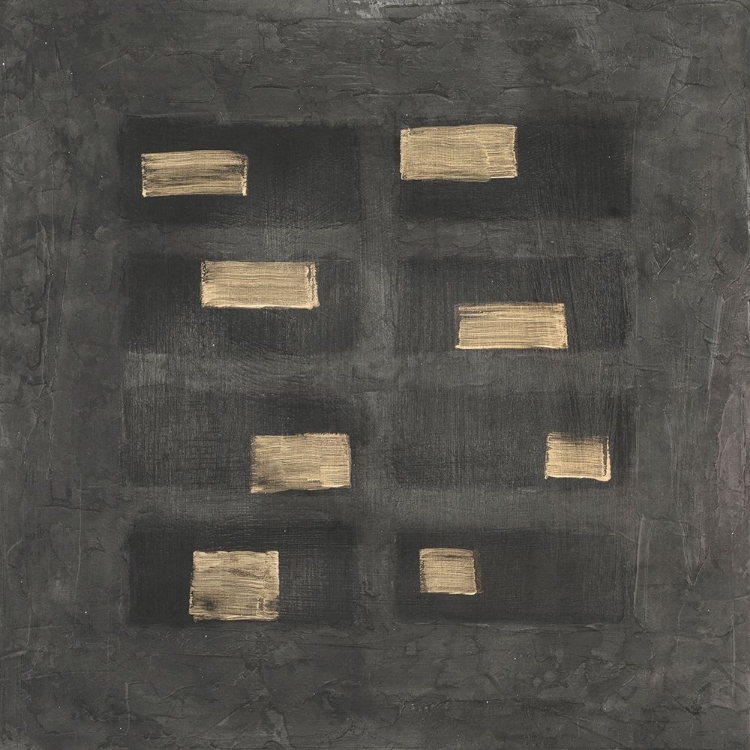 Picture of WASHED BLACK SQUARES II