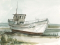 Picture of ABANDONED FISHING BOAT I