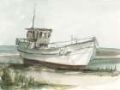 Picture of ABANDONED FISHING BOAT I