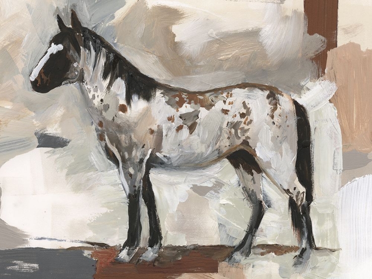 Picture of EXPRESSIONIST DAPPLED HORSE II
