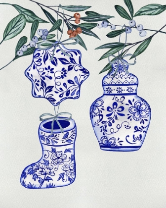 Picture of BLUE & WHITE NOEL II