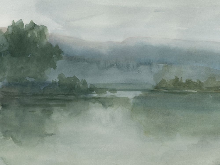 Picture of LAKE AT TWILIGHT I