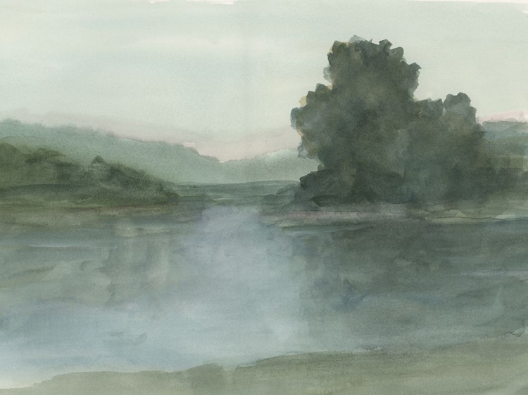 Picture of LAKE AT TWILIGHT II