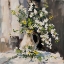 Picture of LATE DAY SUN ON VASE III