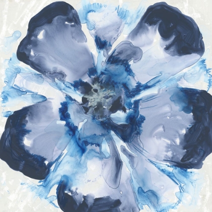 Picture of BLUE GLASS FLOWER II
