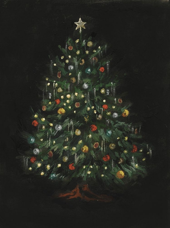 Picture of MOODY CHRISTMAS TREE II