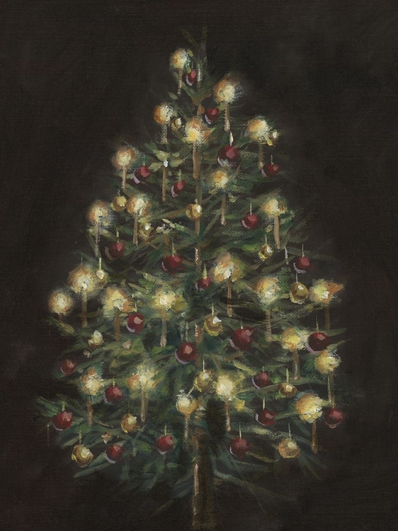 Picture of DIMLY LIT CHRISTMAS I