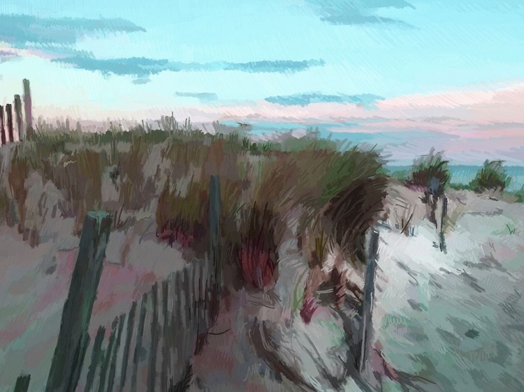 Picture of DUNES HORIZON AT DUSK II