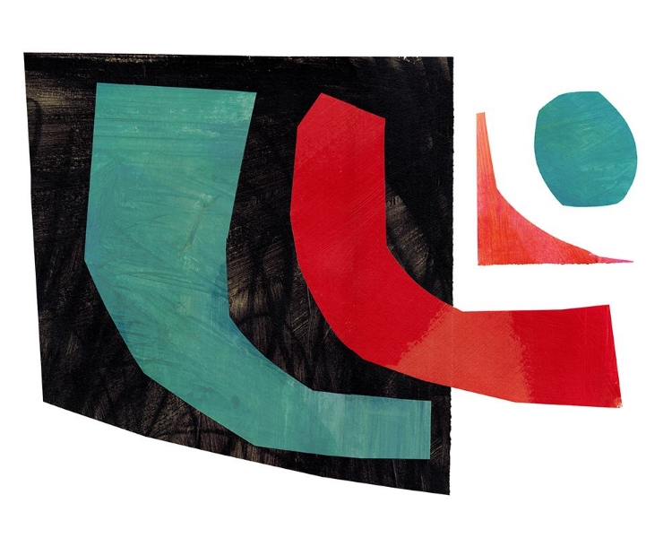 Picture of COLLAGED BRIDGE VIII