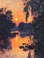 Picture of SUNSET OVER THE LAKE