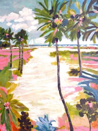 Picture of PALM TREES IN BRIGHT SUN II