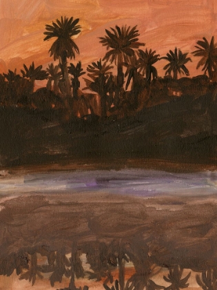 Picture of SUNDOWN SILHOUETTES I