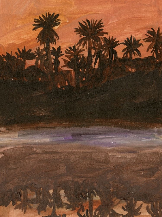 Picture of SUNDOWN SILHOUETTES I