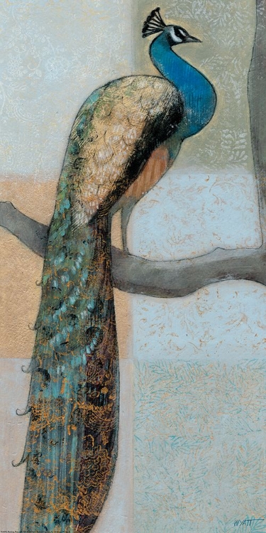 Picture of RESTING PEACOCK I