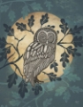 Picture of COUNTRY LANE OWL IN MOON