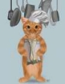 Picture of GINGER CAT FISH CHEF, FULL