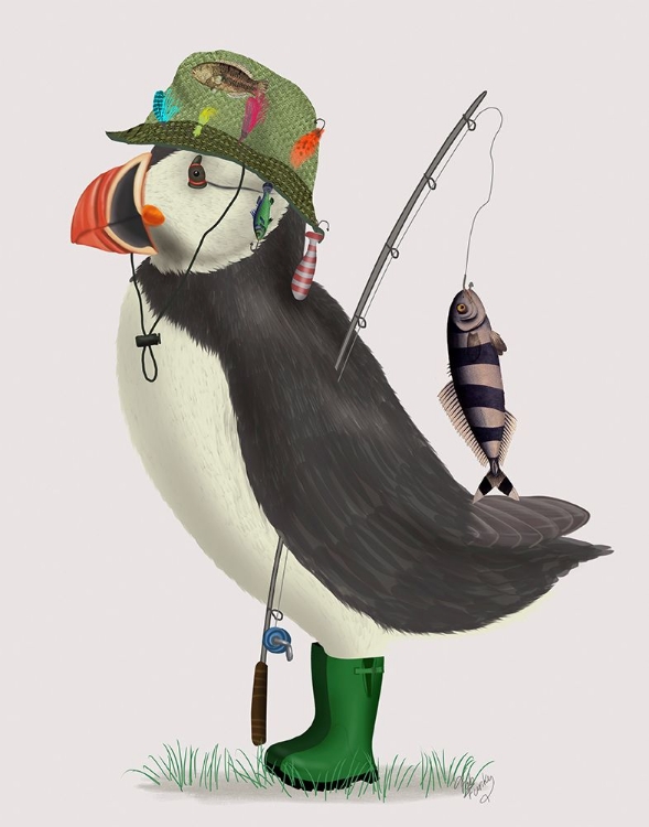 Picture of PUFFIN FISHING