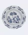 Picture of PLATE - WILLOW TREE IN BLUE