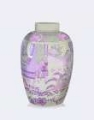 Picture of CHINOISERIE VASE - GARDENING IN PINK