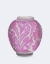 Picture of PALM LEAF GINGER JAR-PINK