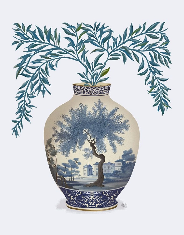 Picture of COUNTRY HOUSE VASE AND VINE