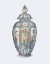 Picture of GINGER JAR IN LIGHT GREEN WITH LID