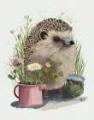 Picture of HEDGEHOG WATERING CAN