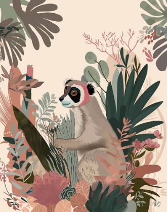 Picture of BRIGHT TROPICS LEMUR 4