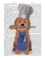 Picture of COCKAPOO CHEF BOOK PRINT