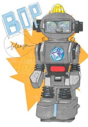 Picture of TOY TIN ROBOTS COLLECTION B