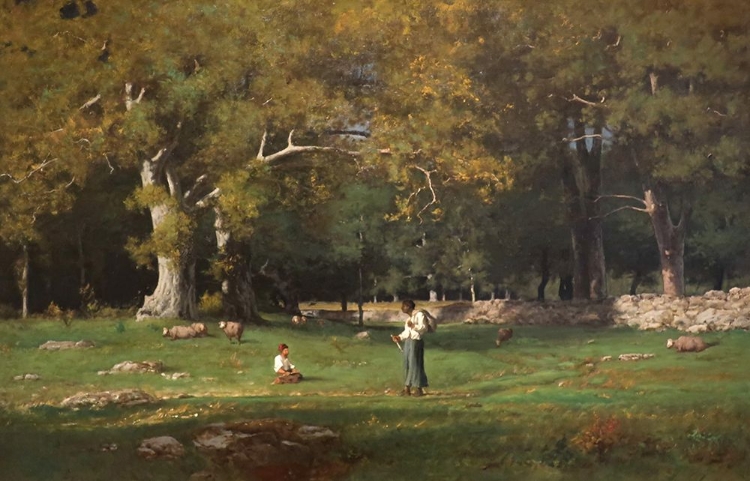 Picture of AN OLD ROADWAY 1880