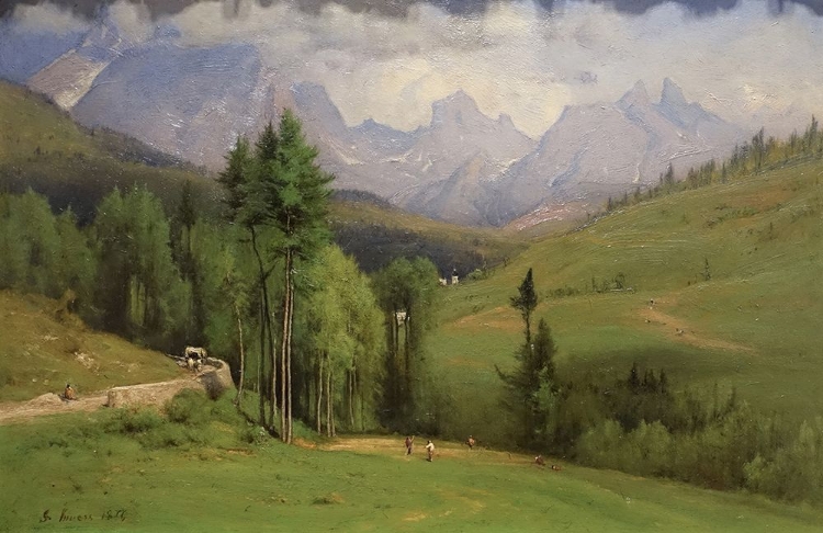 Picture of APEZZO PASS TITIANS HOUSE 1876