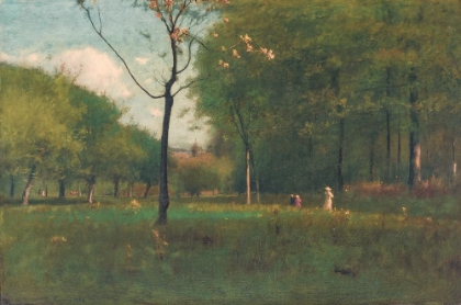 Picture of FIGURES IN A FIELD 1886