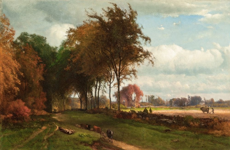 Picture of LANDSCAPE WITH CATTLE