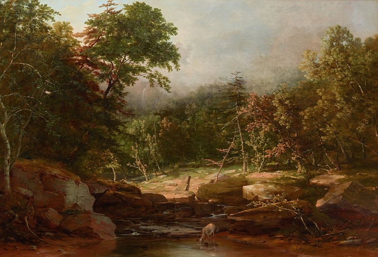 Picture of STREAM IN THE MOUNTAINS 1850