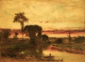 Picture of SUNSET LANDSCAPE MEDFIELD