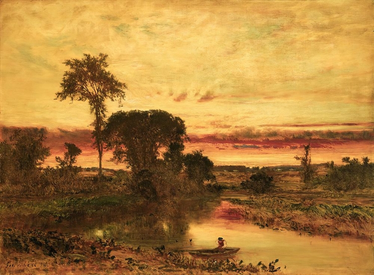 Picture of SUNSET LANDSCAPE MEDFIELD