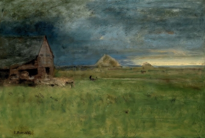 Picture of THE LONELY FARM NANTUCKET 1892
