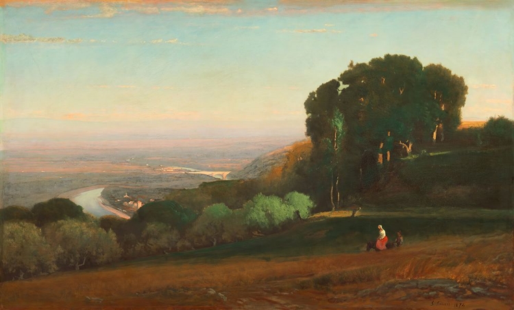 Picture of VIEW OF THE TIBER NEAR PERUGIA