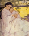 Picture of A CHILDS BOOK OF OLD VERSES 1910 - MOTHER AND CHILD